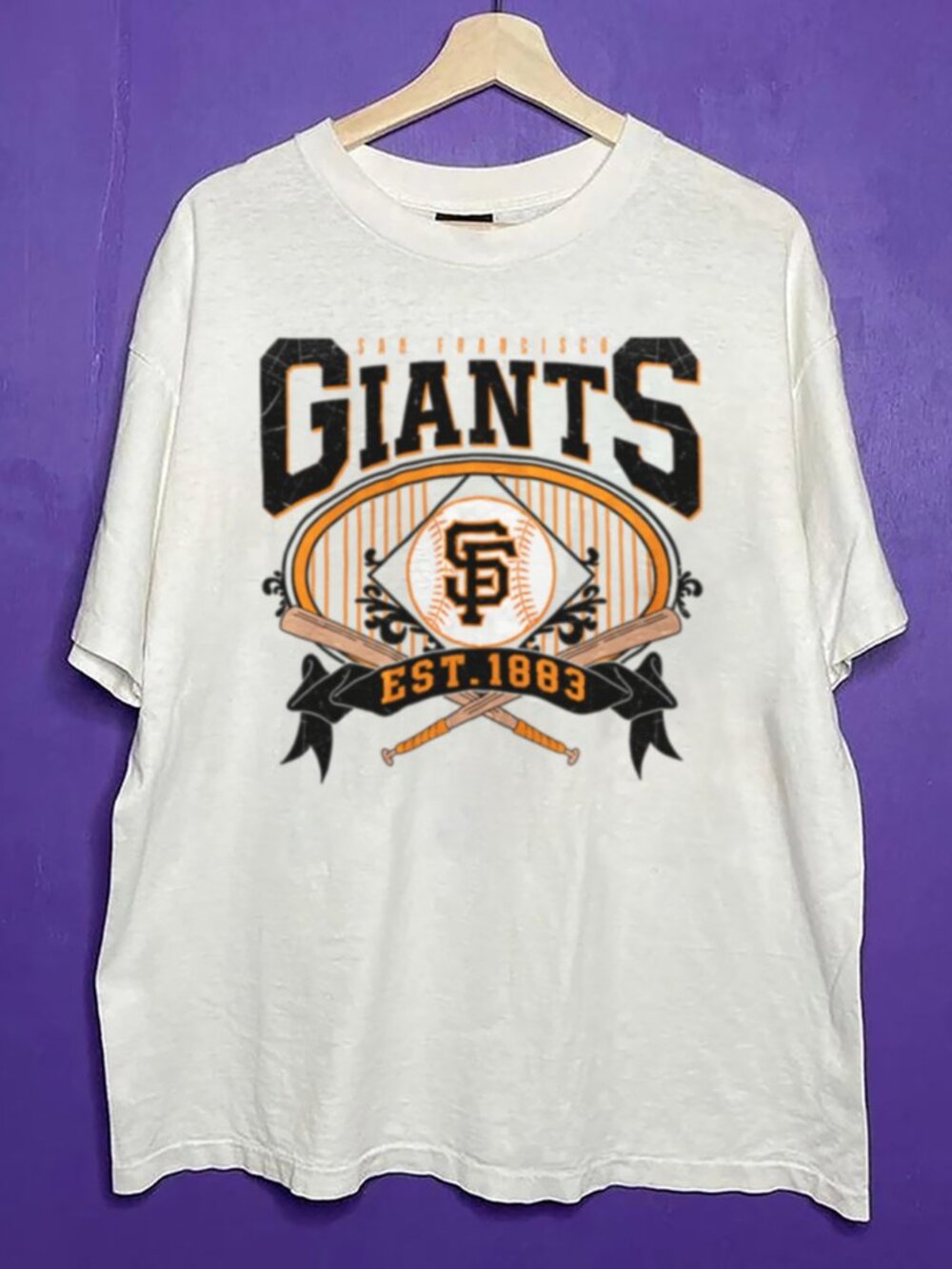 Vintage San Francisco Giants Shirt, MLB San Francisco Giants Baseball Shirt Tee